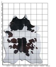 Načíst obrázek do prohlížeče Galerie, Tříbarevná hovězí kůže XXXL
