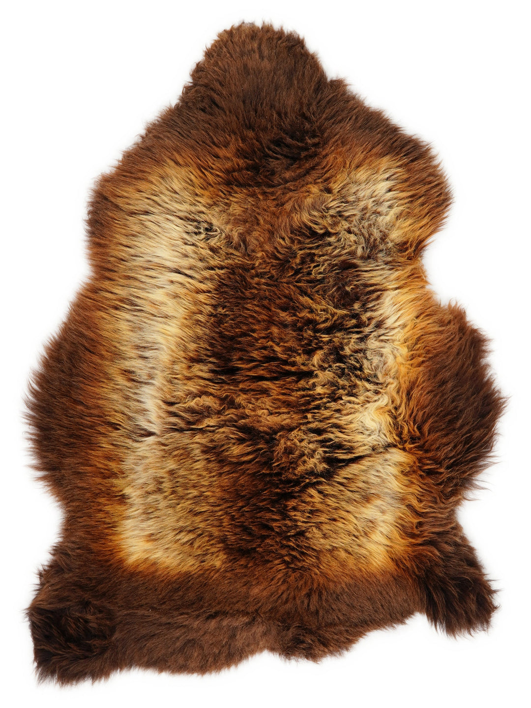 Multicoloured Sheepskin Rug M