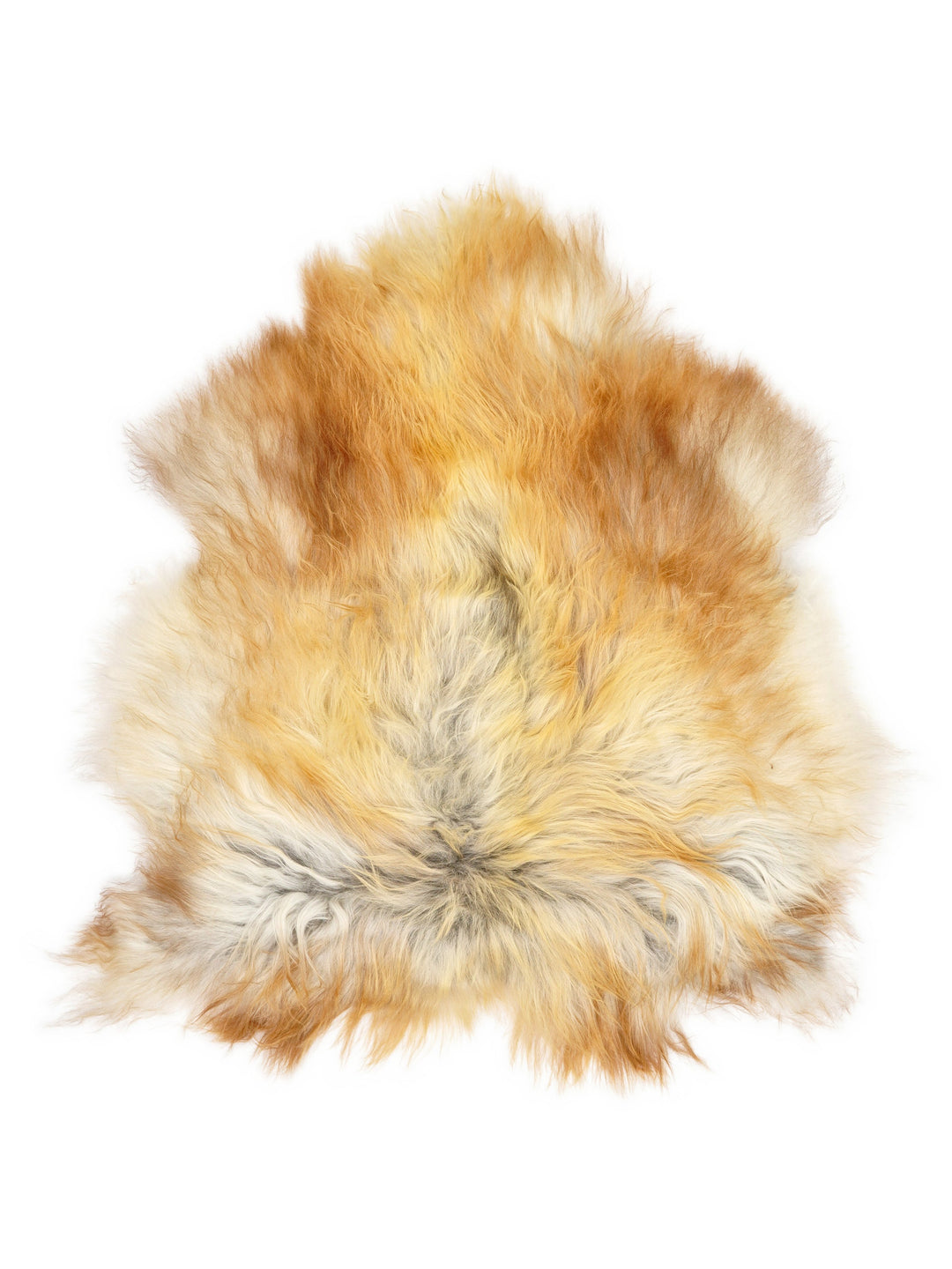 Icelandic Multicoloured Sheepskin Rug M