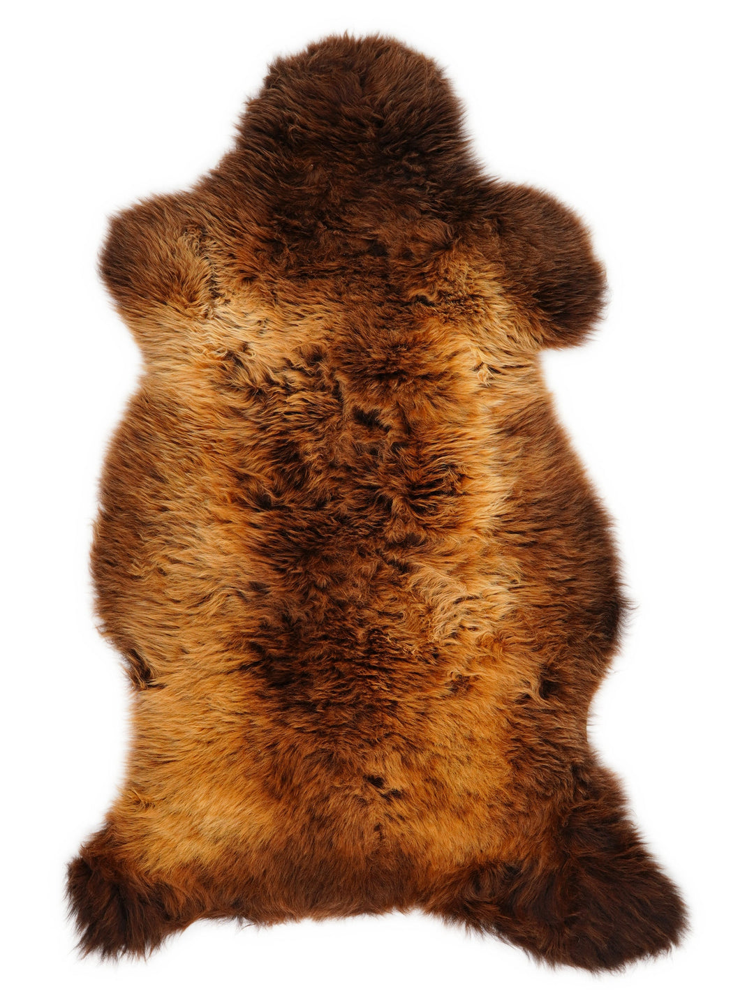 Multicoloured Sheepskin Rug L