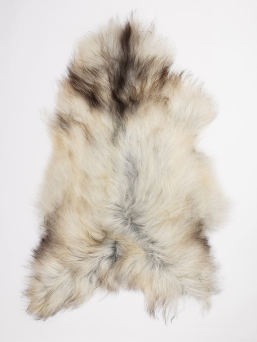 Pilkas islandiškas avikailis XL