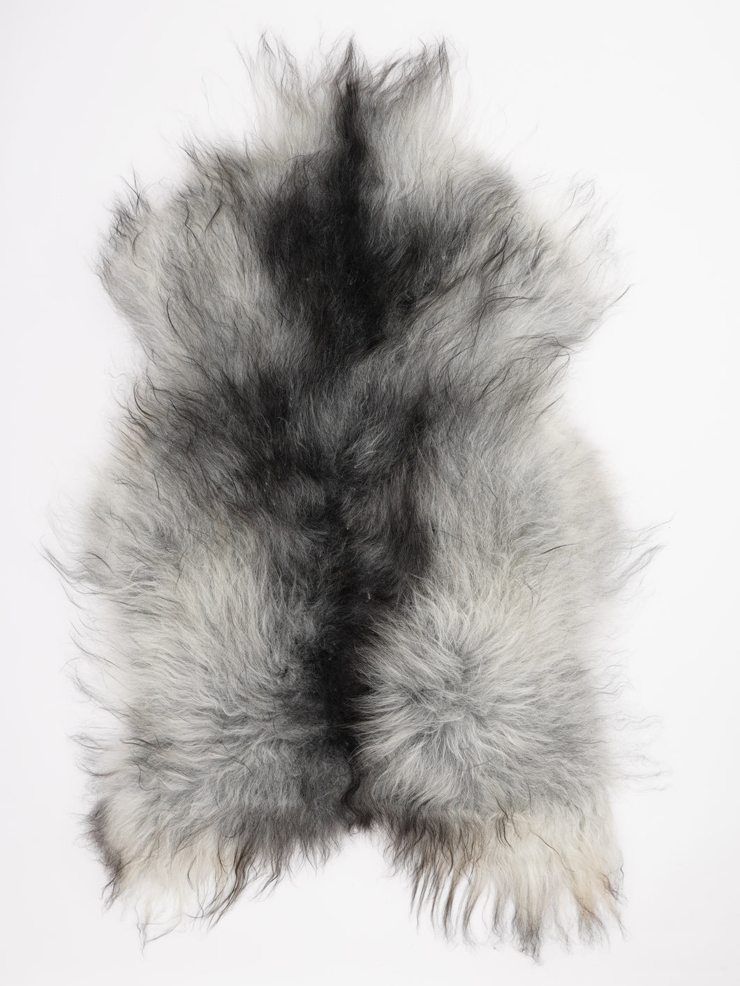 Pilkas islandiškas avikailis XXL