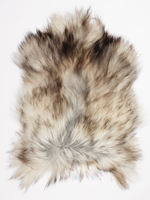 Pilkas islandiškas avikailis XL