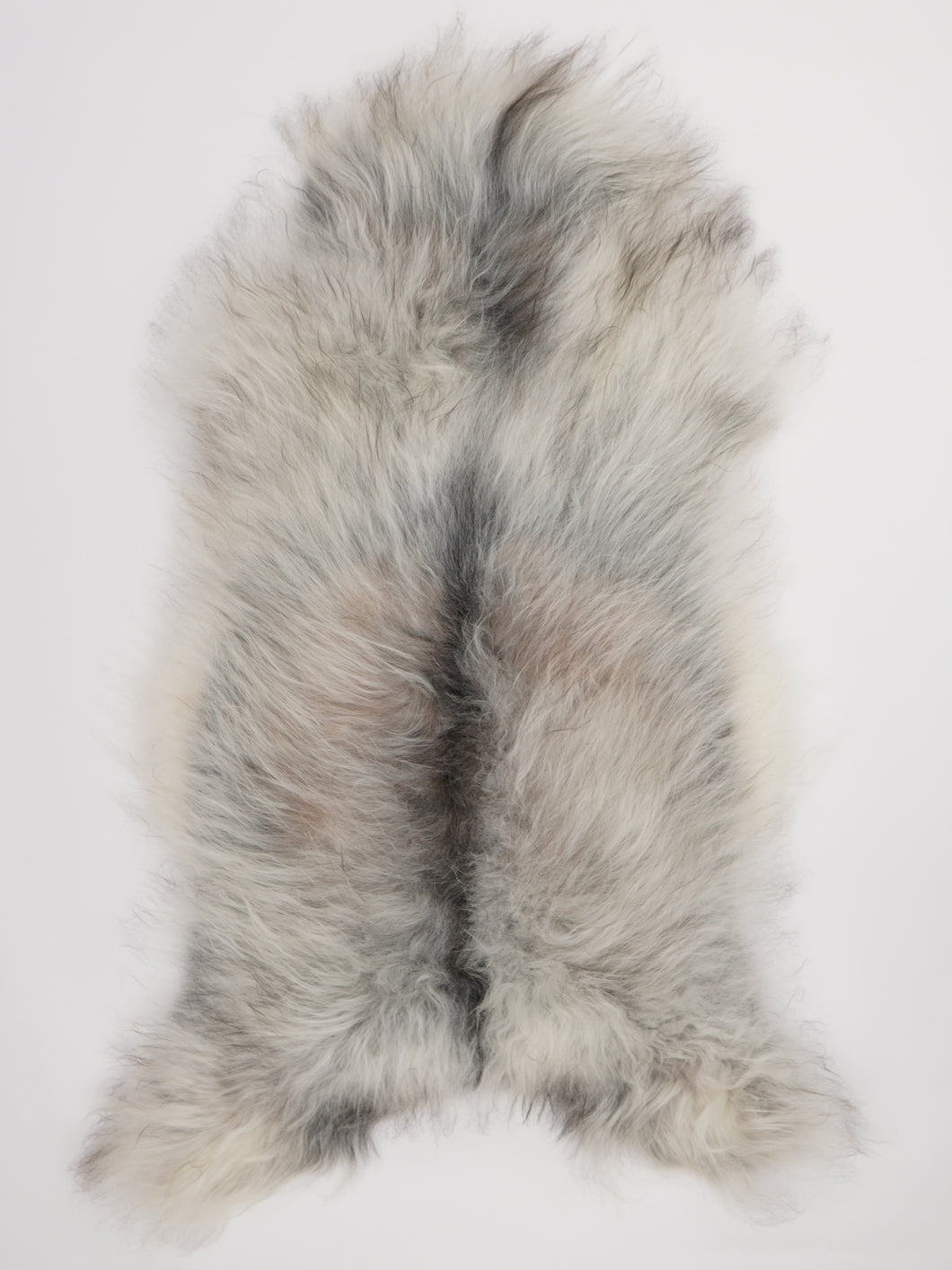 Pilkas islandiškas avikailis XL