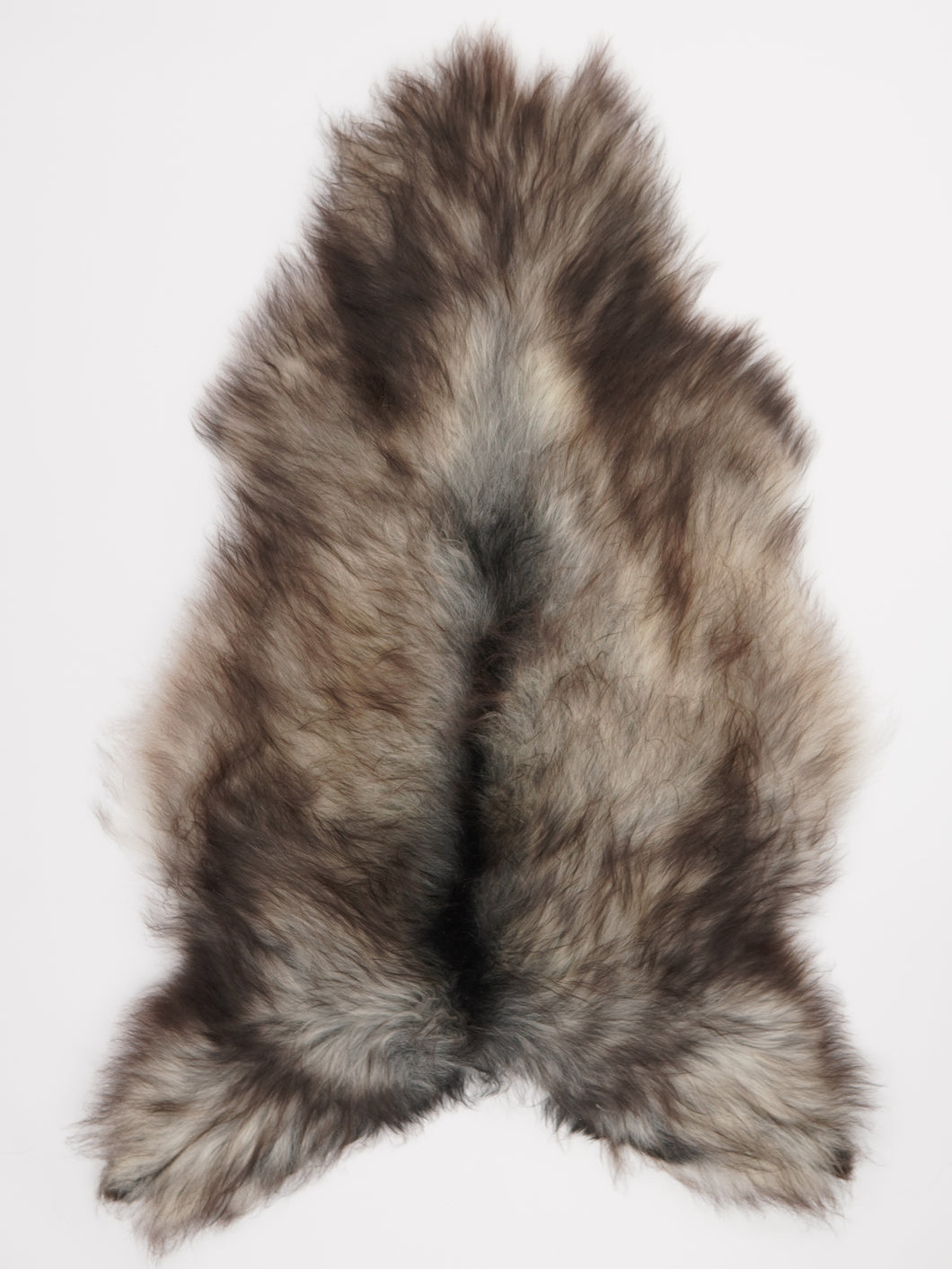 Pilkas islandiškas avikailis XL