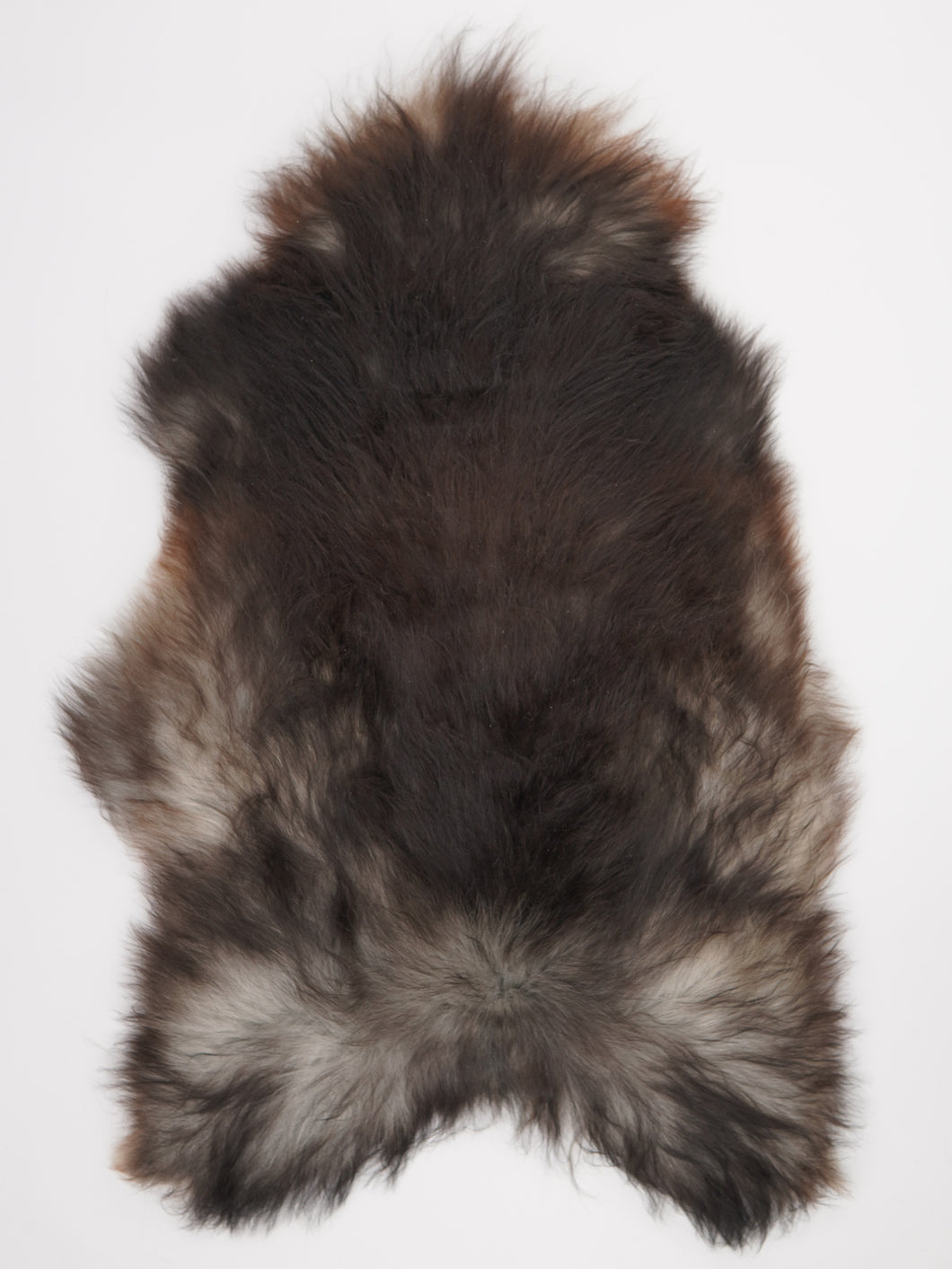 Pilkas islandiškas avikailis XXL