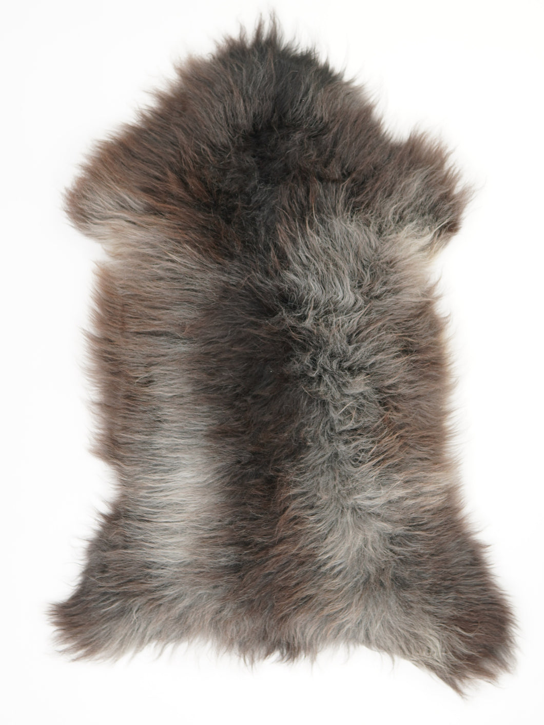 Vícebarevná ovčí kůže L