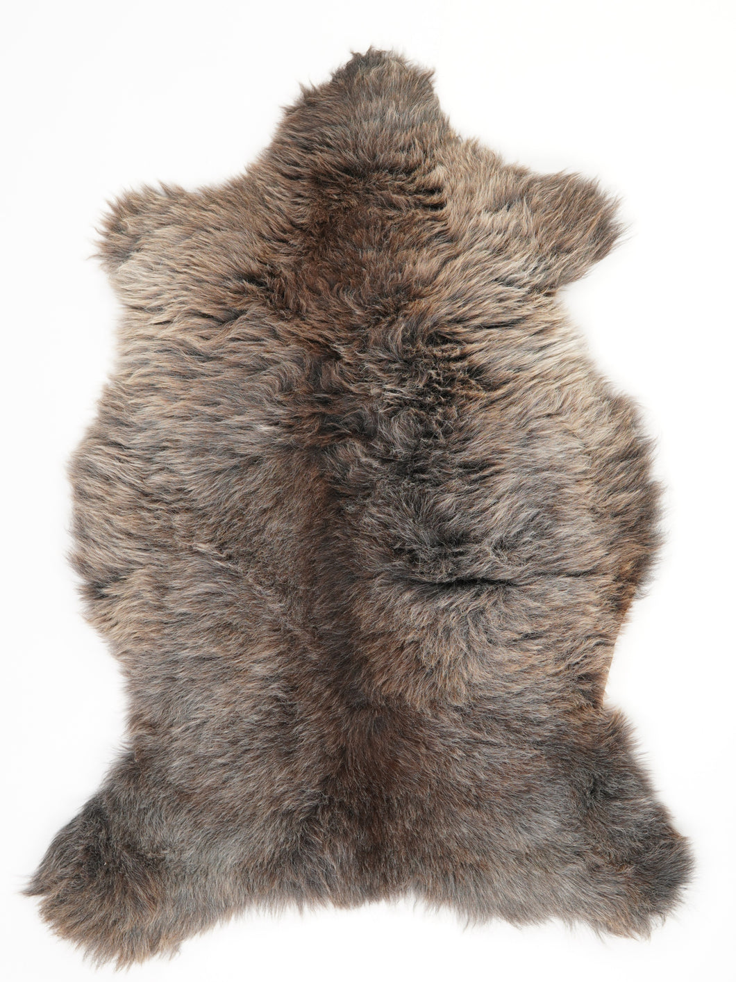 Vícebarevná ovčí kůže L