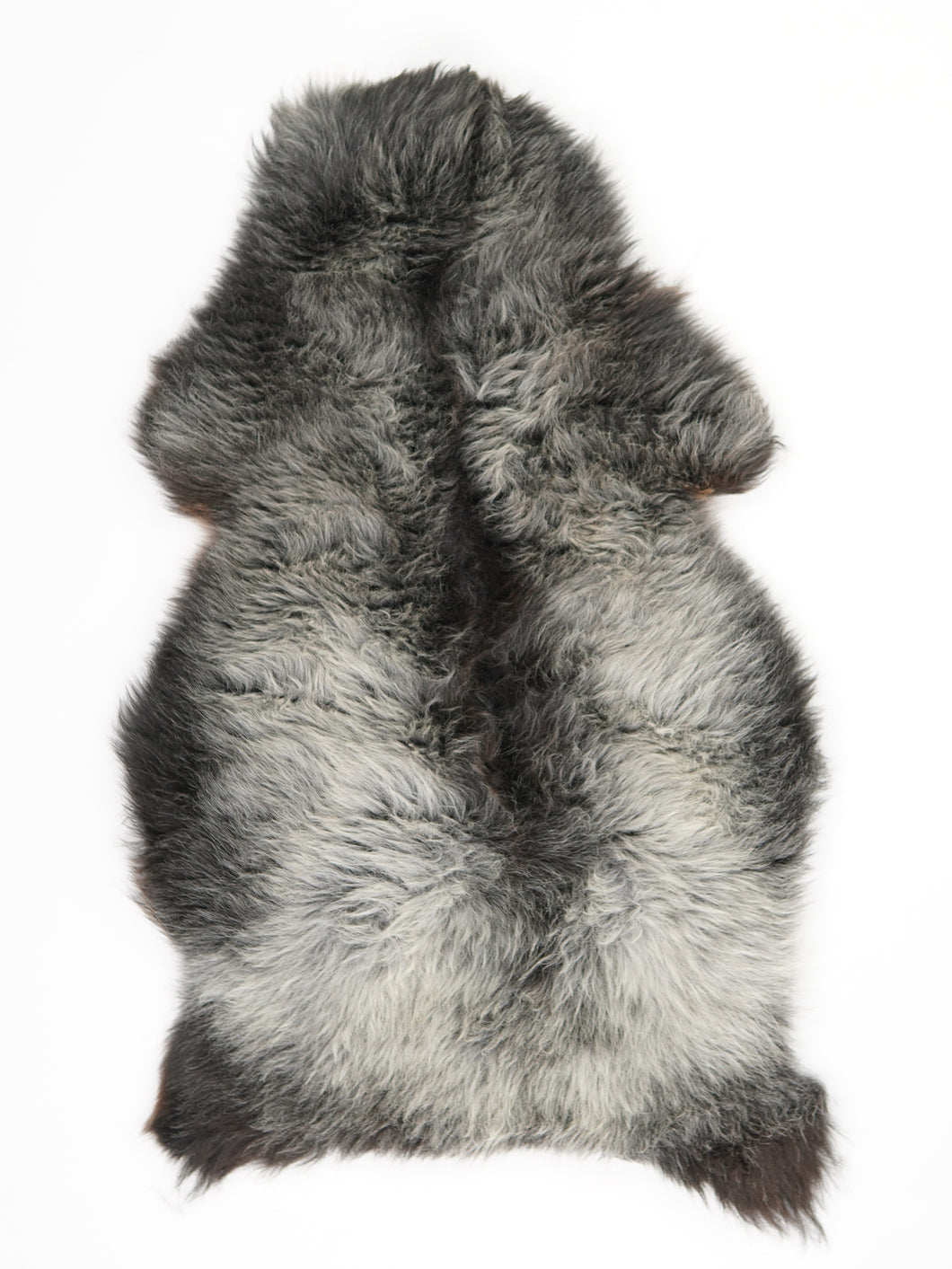 Vícebarevná ovčí kůže L