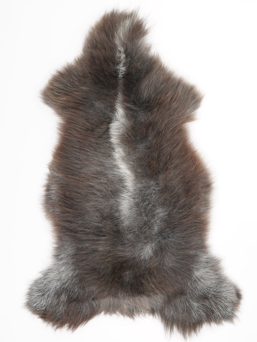 Vícebarevná ovčí kůže L