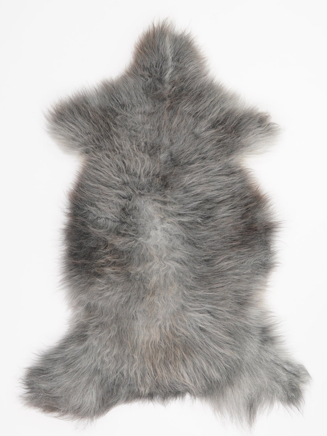 Vícebarevná ovčí kůže L