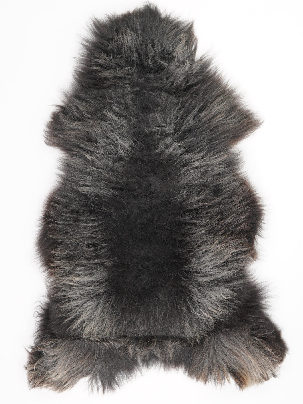 Vícebarevná ovčí kůže L