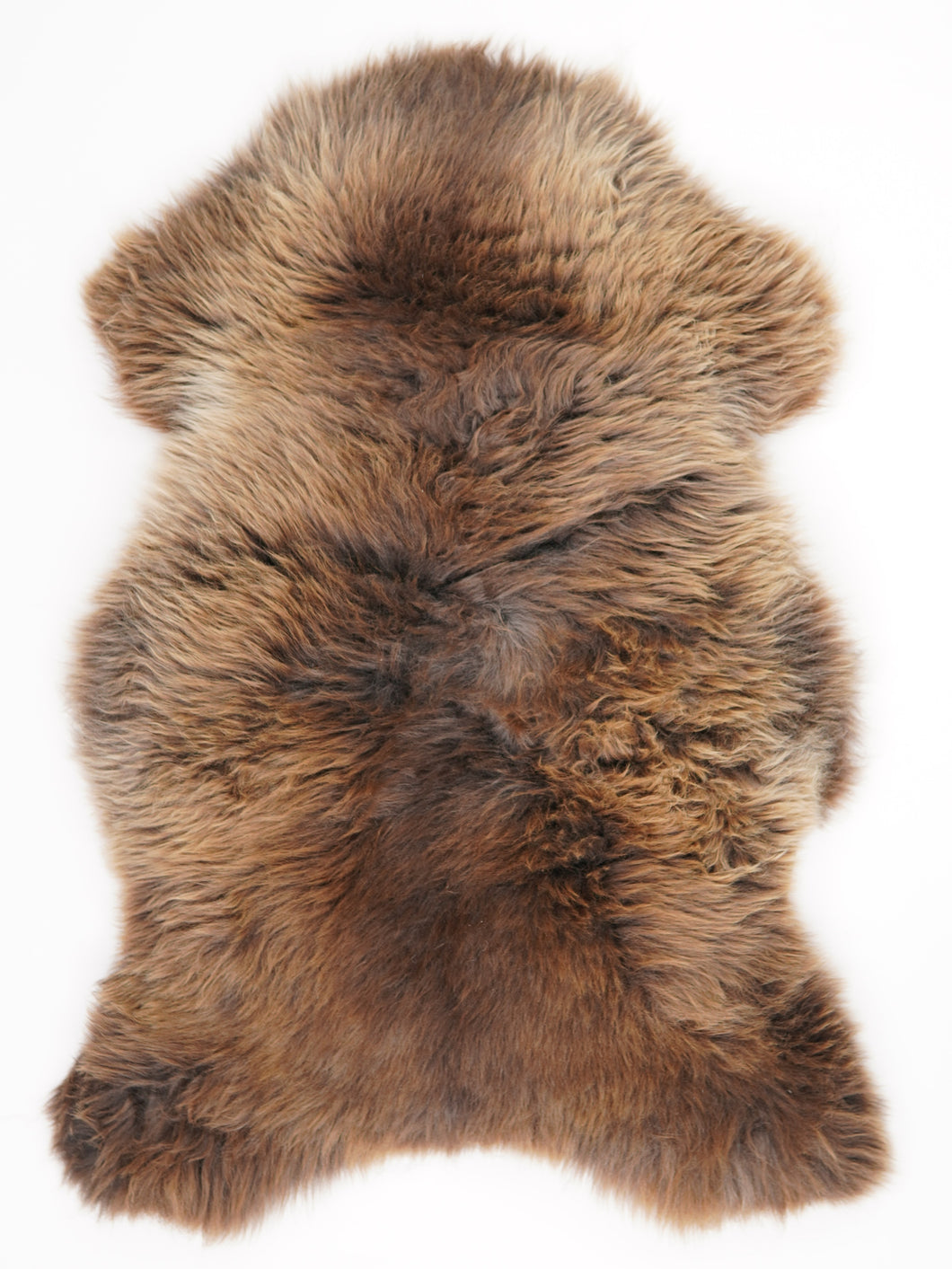 Vícebarevná ovčí kůže L