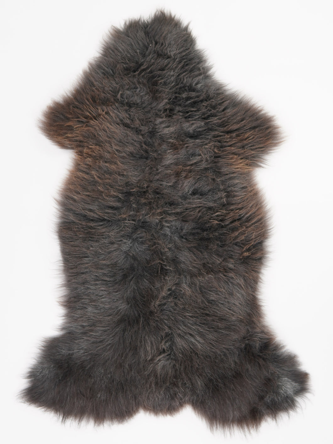 Vícebarevná ovčí kůže L