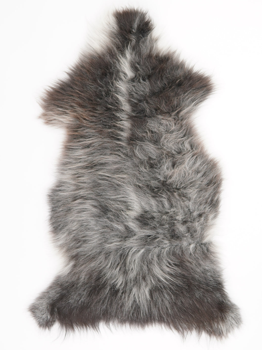 Vícebarevná ovčí kůže L