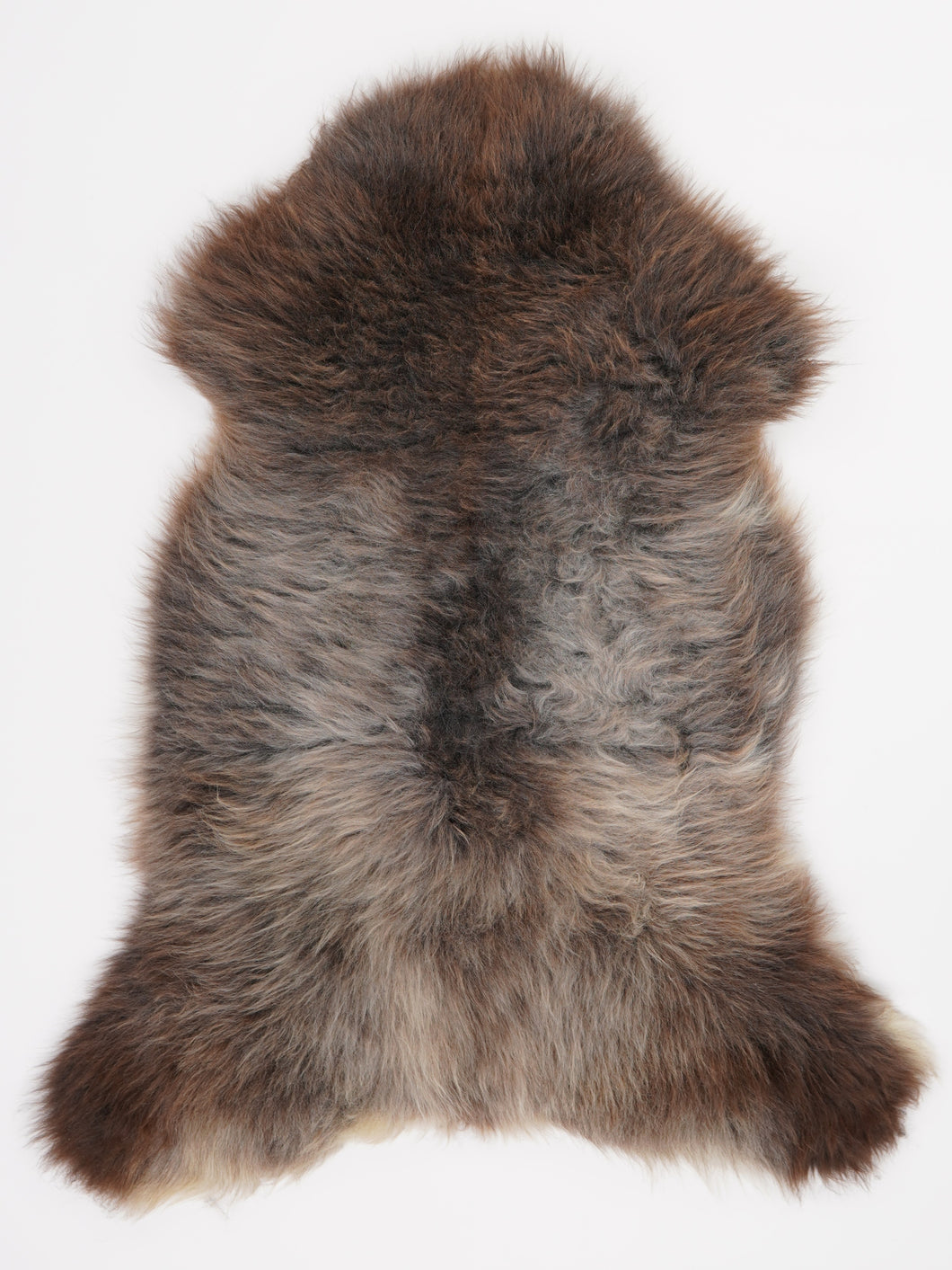 Vícebarevná ovčí kůže L