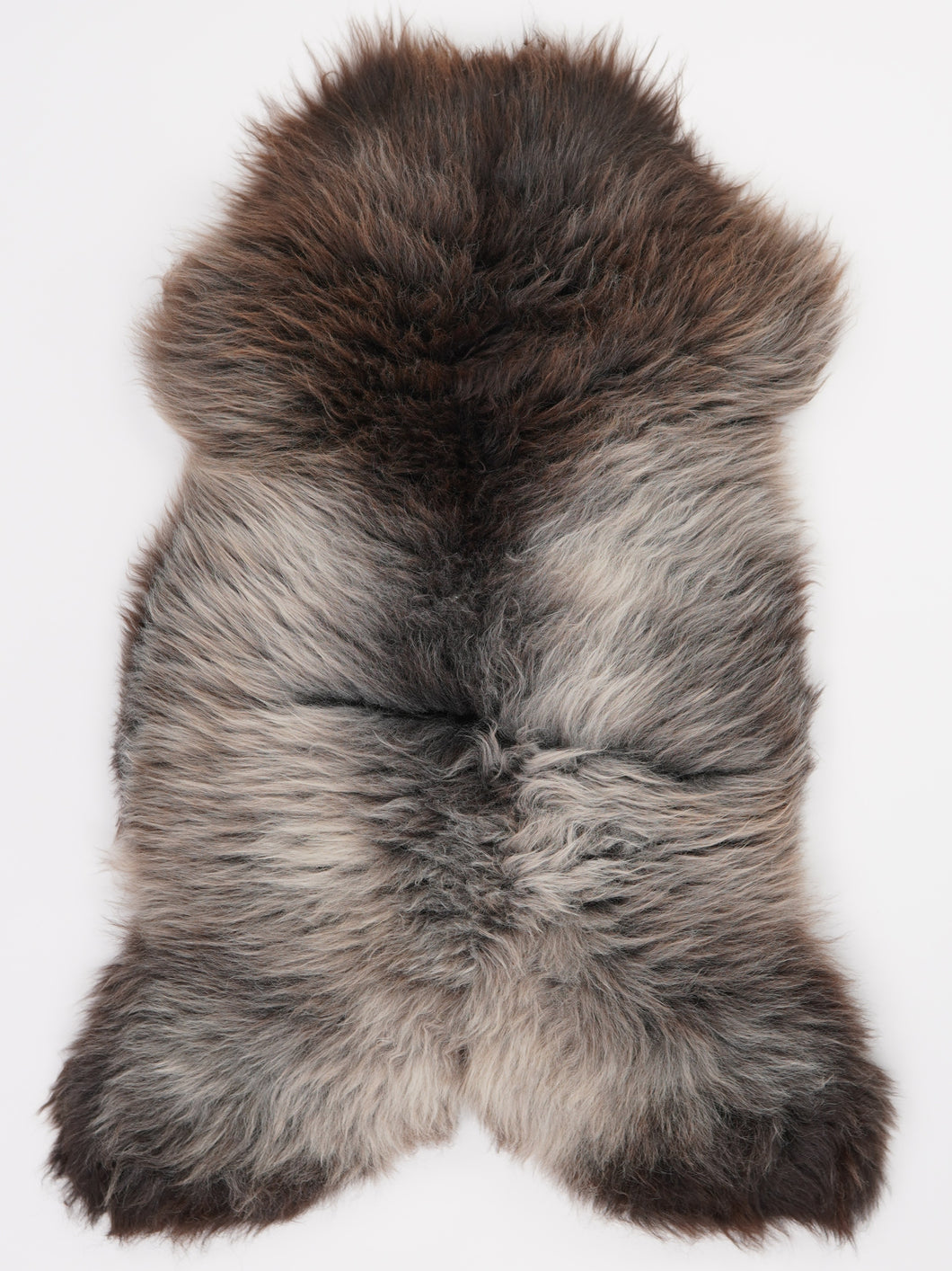 Vícebarevná ovčí kůže L