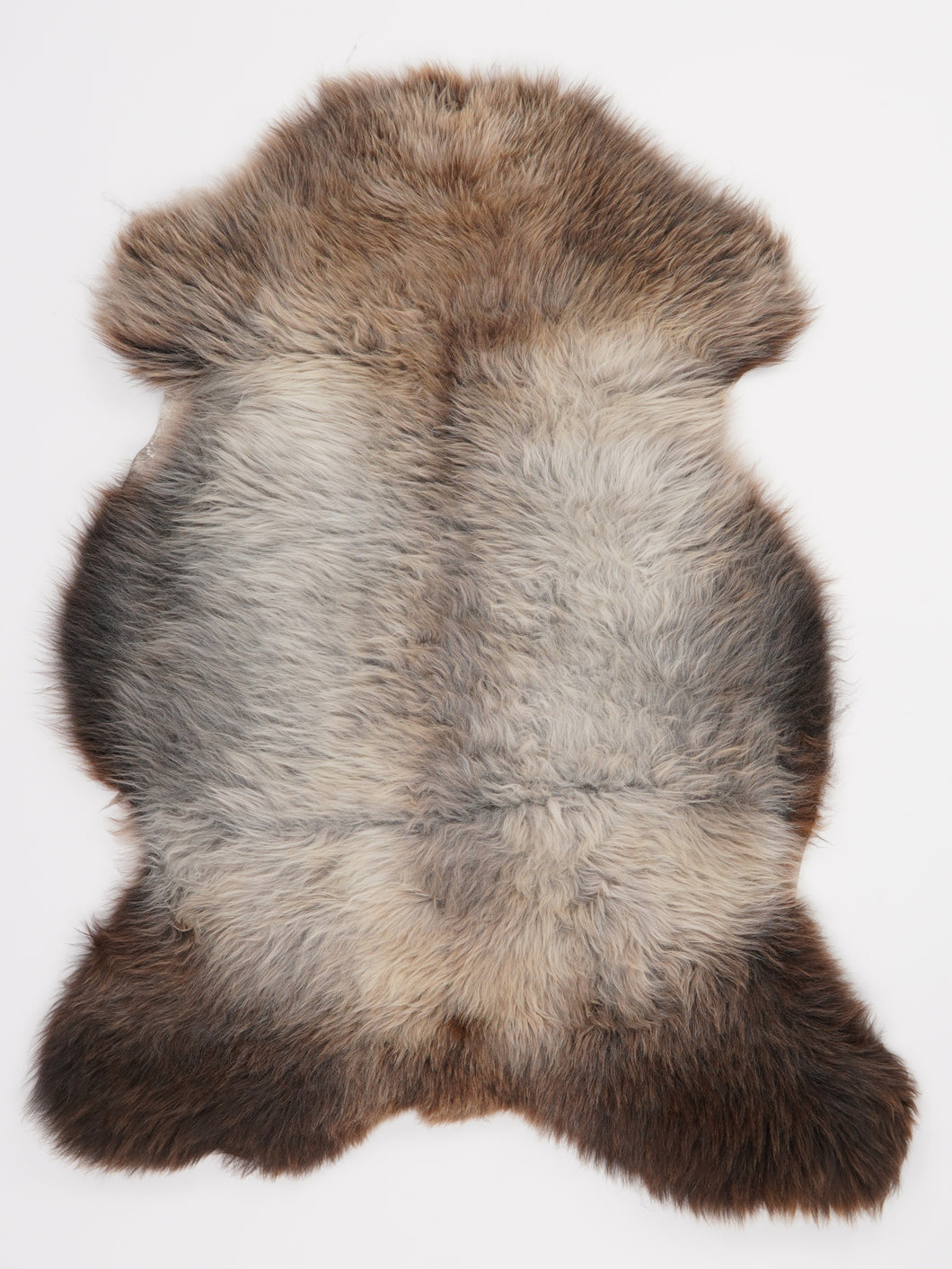 Vícebarevná ovčí kůže L