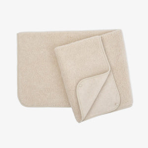 Merino wool blanket "Almond" | single layer