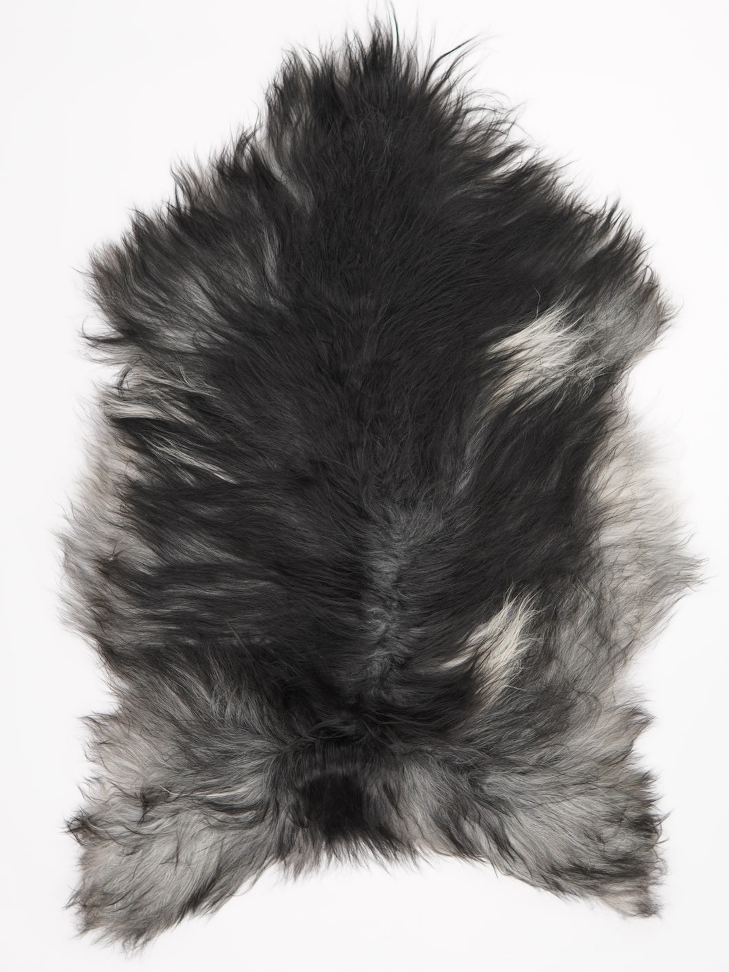 Pilkas islandiškas avikailis XXL