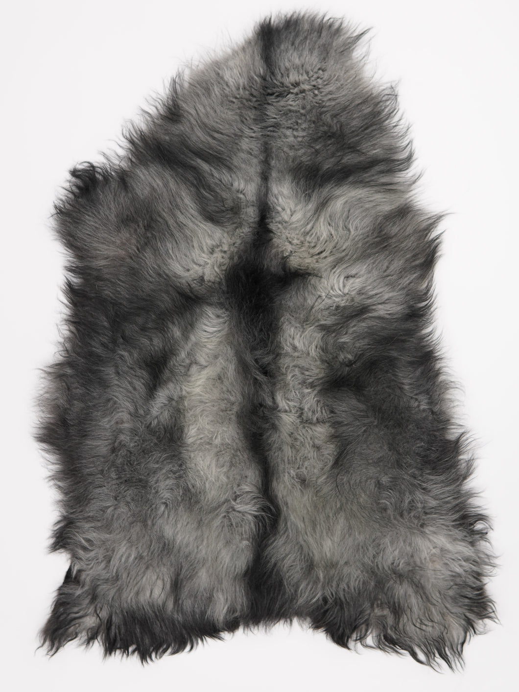 Pilkas islandiškas avikailis XXL