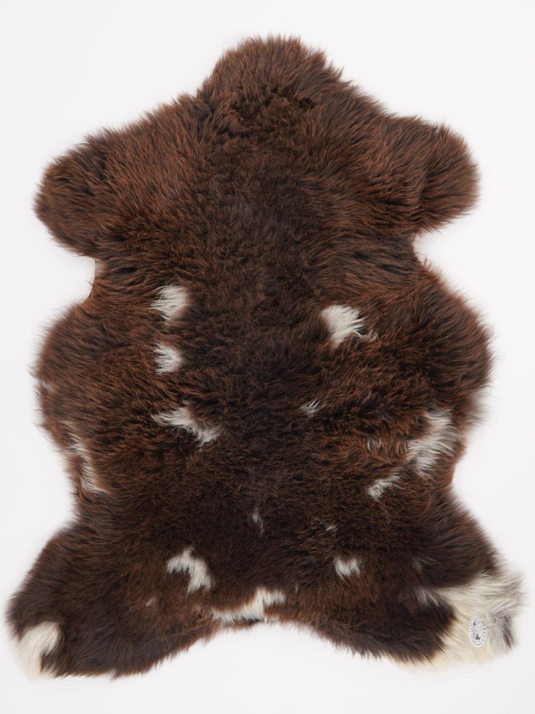 Vícebarevná ovčí kůže L