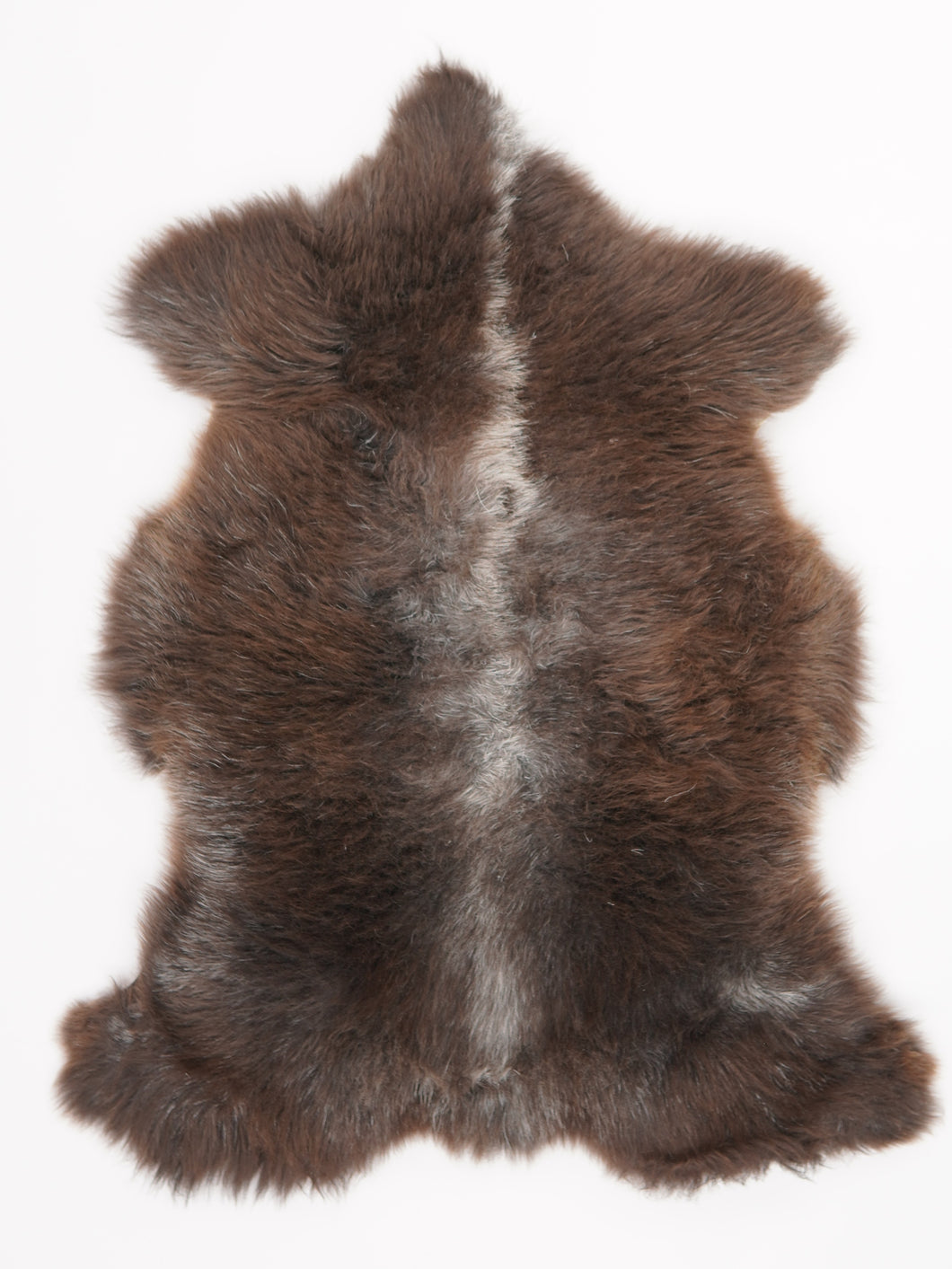 Vícebarevná ovčí kůže L