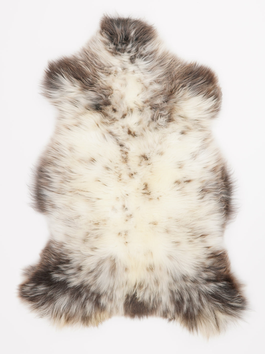 Vícebarevná ovčí kůže L