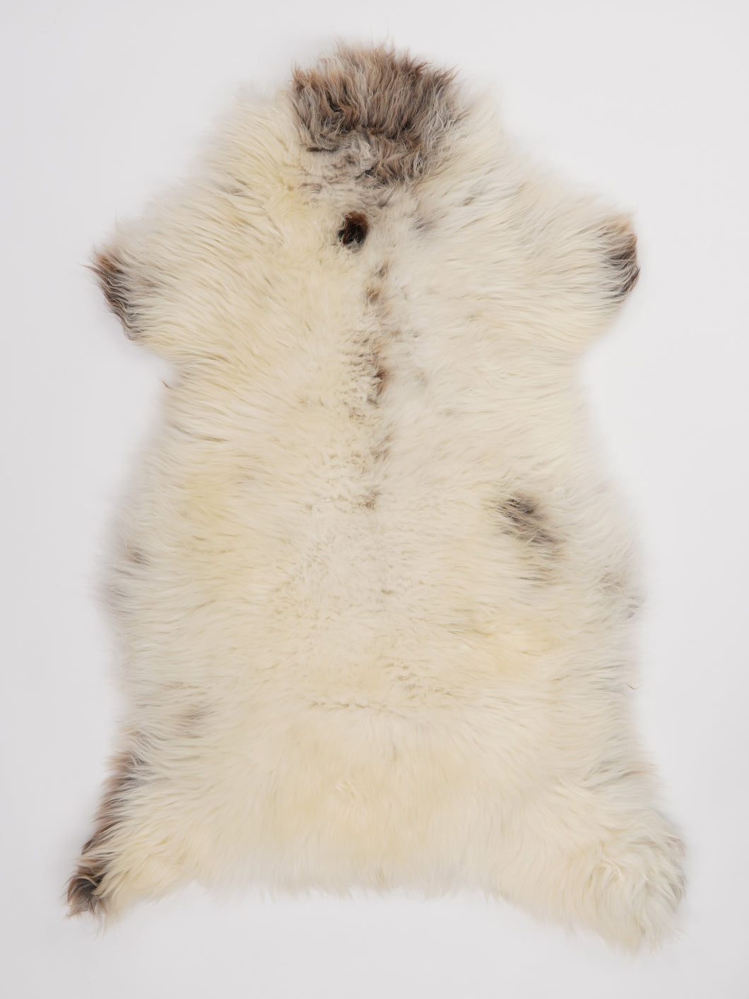 Vícebarevná ovčí kůže L