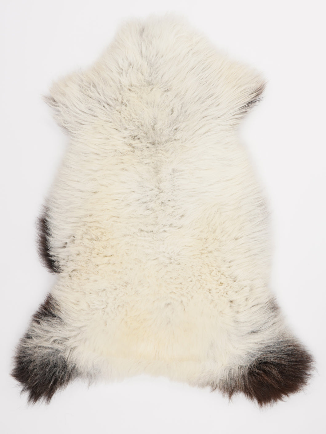 Vícebarevná ovčí kůže L