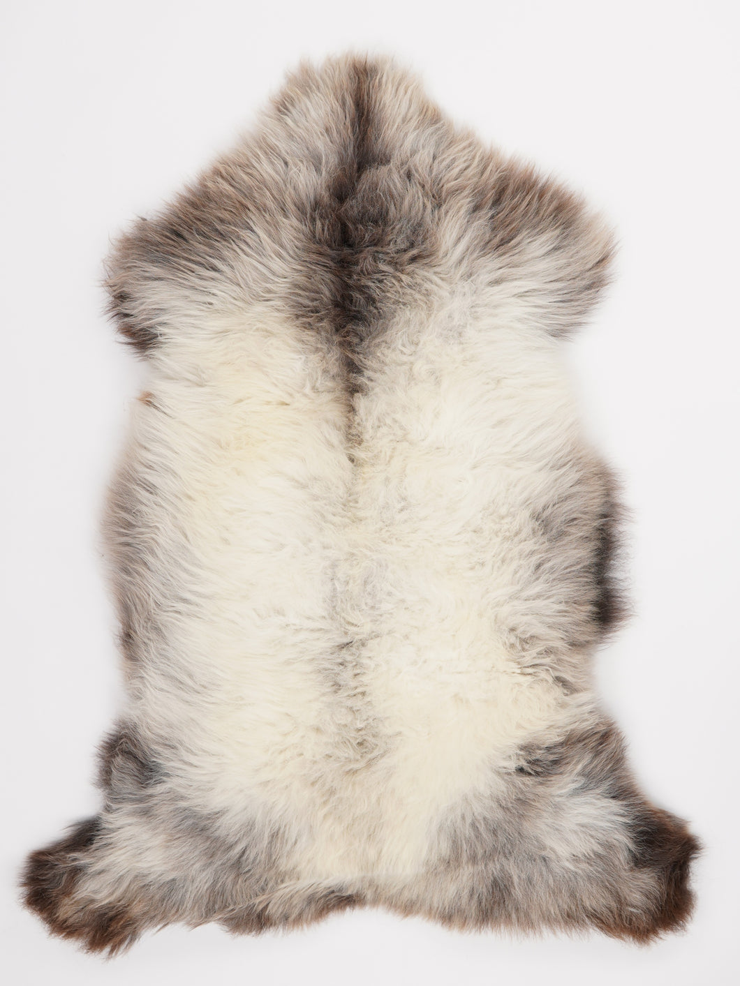 Vícebarevná ovčí kůže L