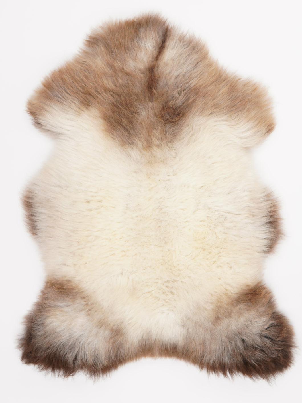 Vícebarevná ovčí kůže L