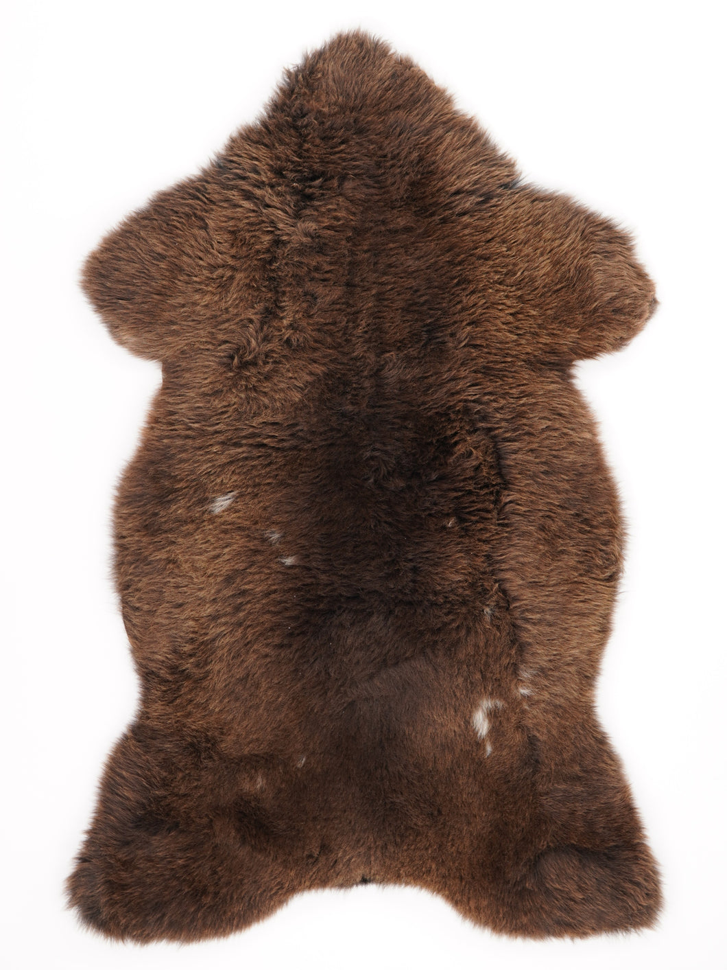 Vícebarevná ovčí kůže L