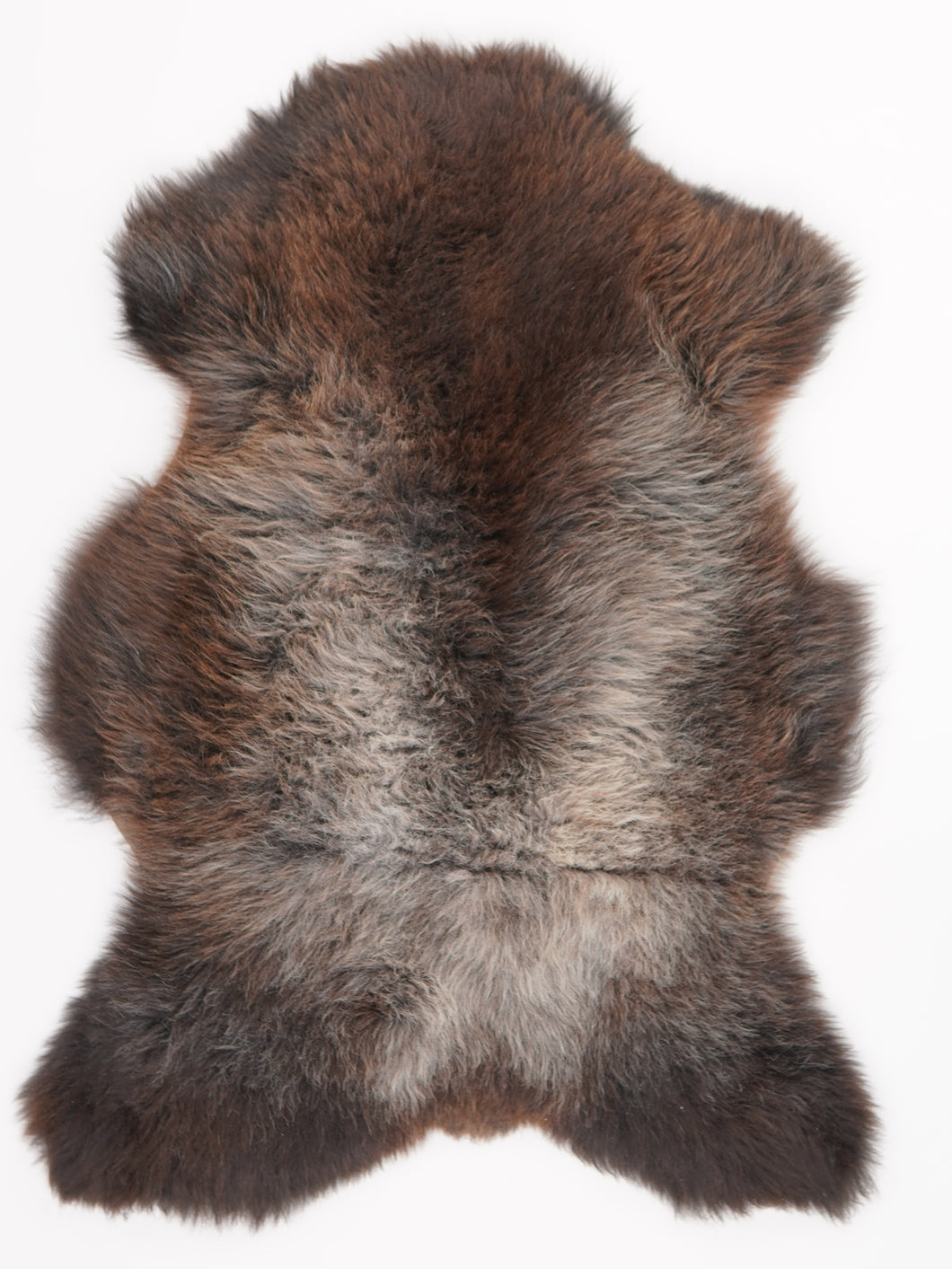 Vícebarevná ovčí kůže L