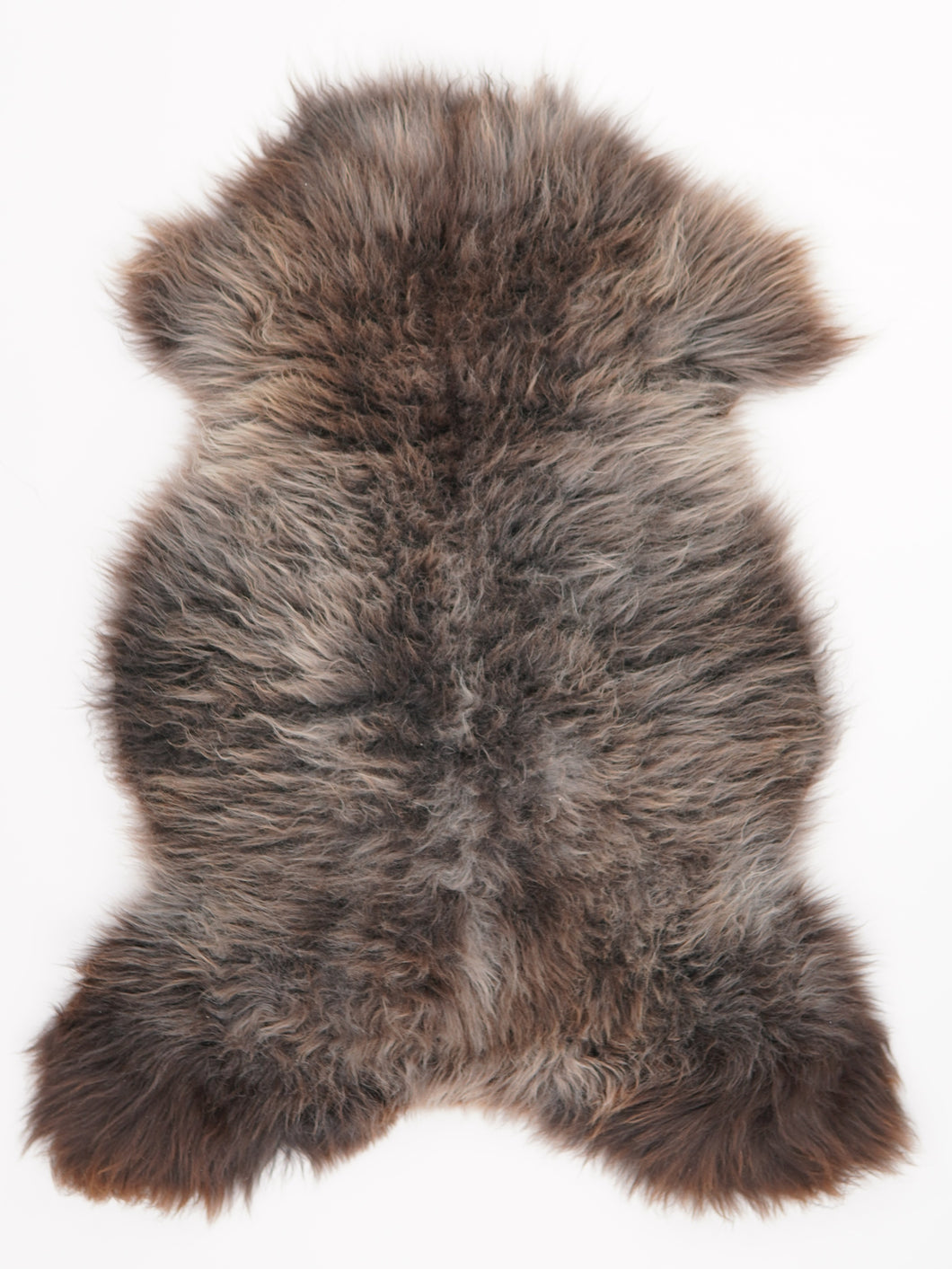 Vícebarevná ovčí kůže L