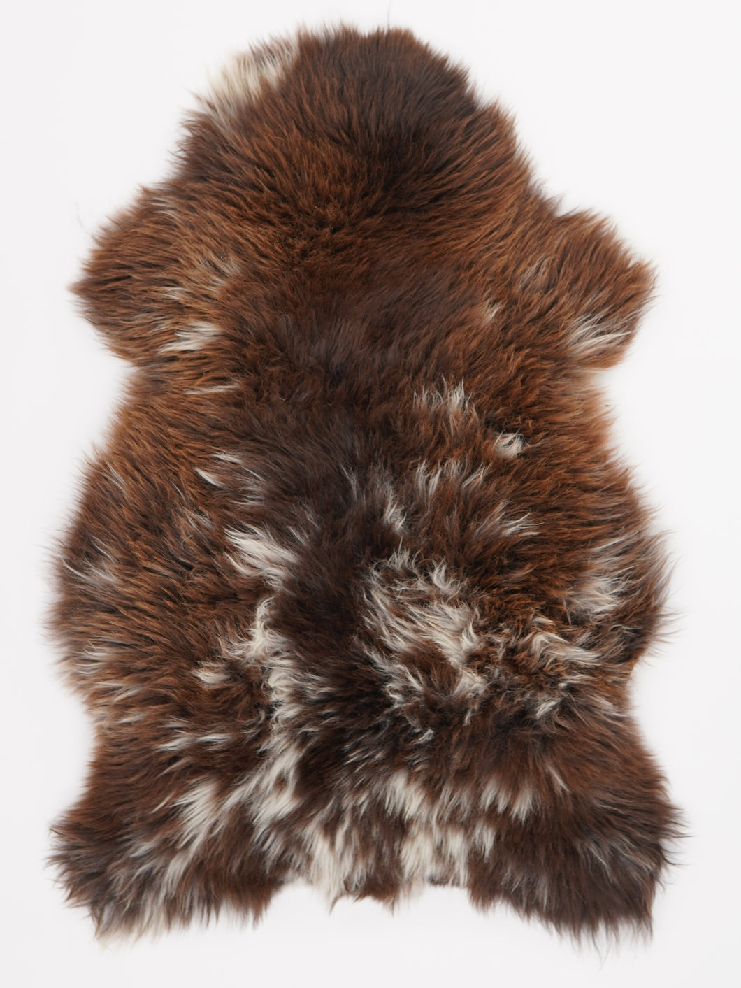 Vícebarevná ovčí kůže L