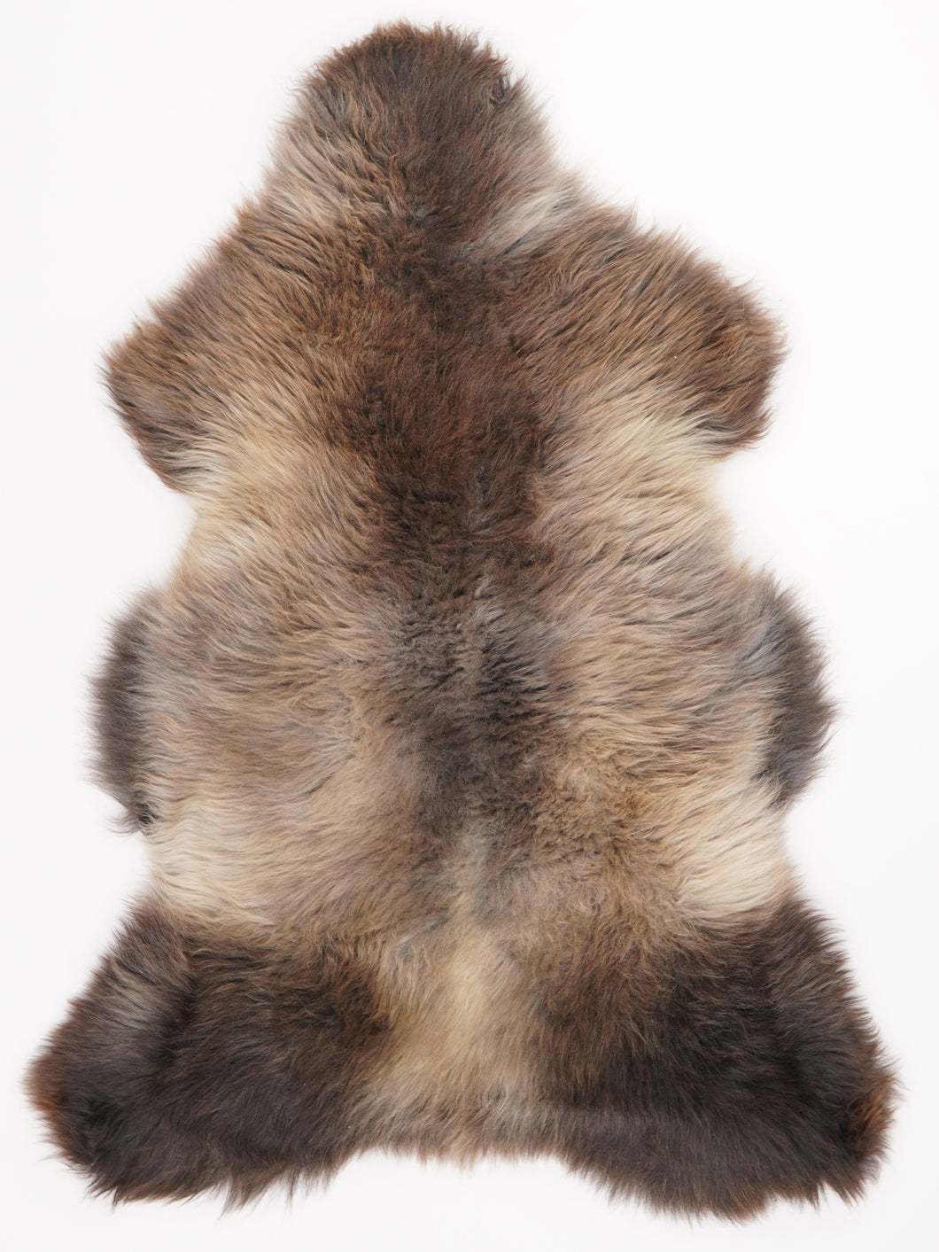 Vícebarevná ovčí kůže XL