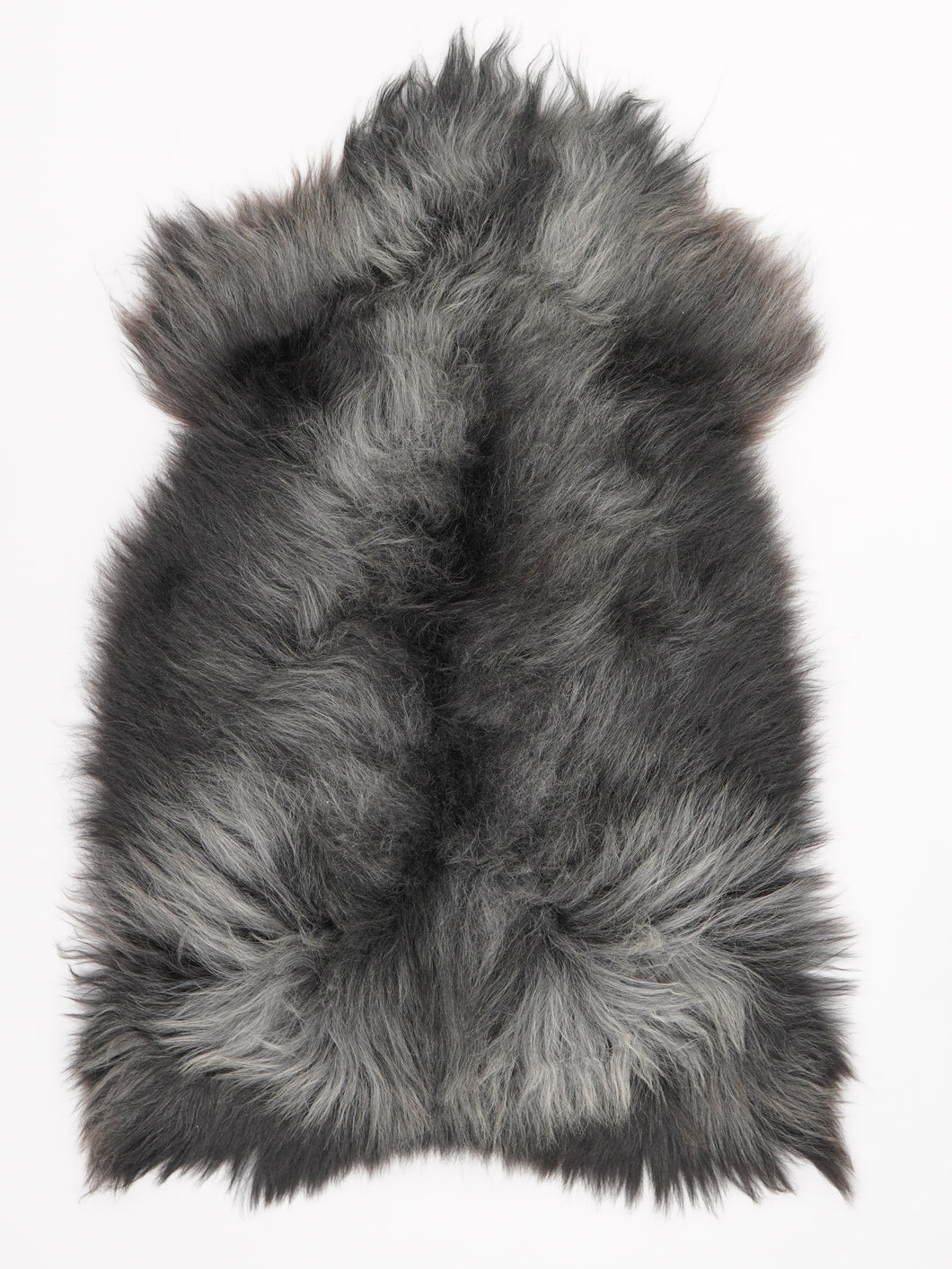 Vícebarevná ovčí kůže L