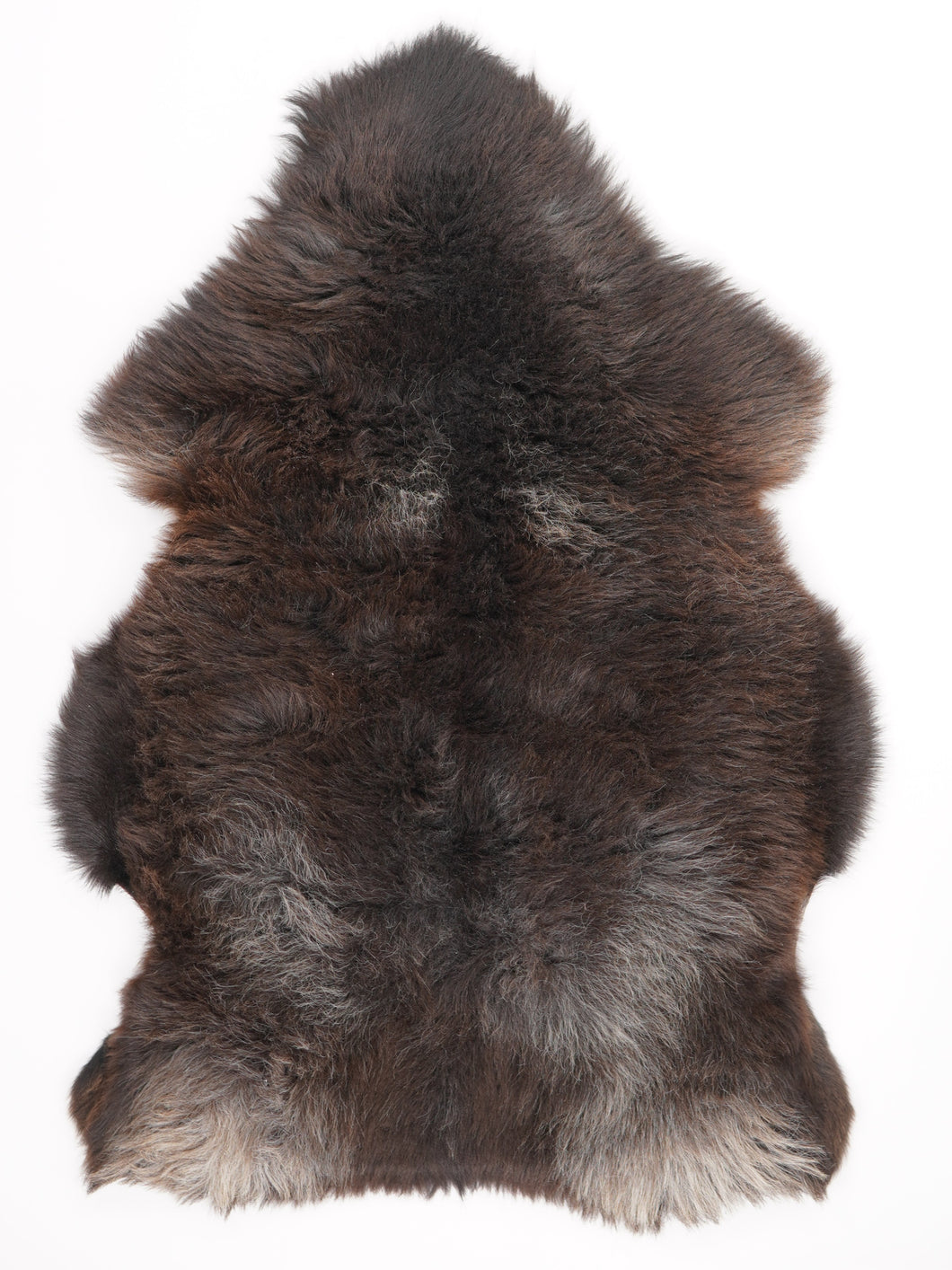 Vícebarevná ovčí kůže L