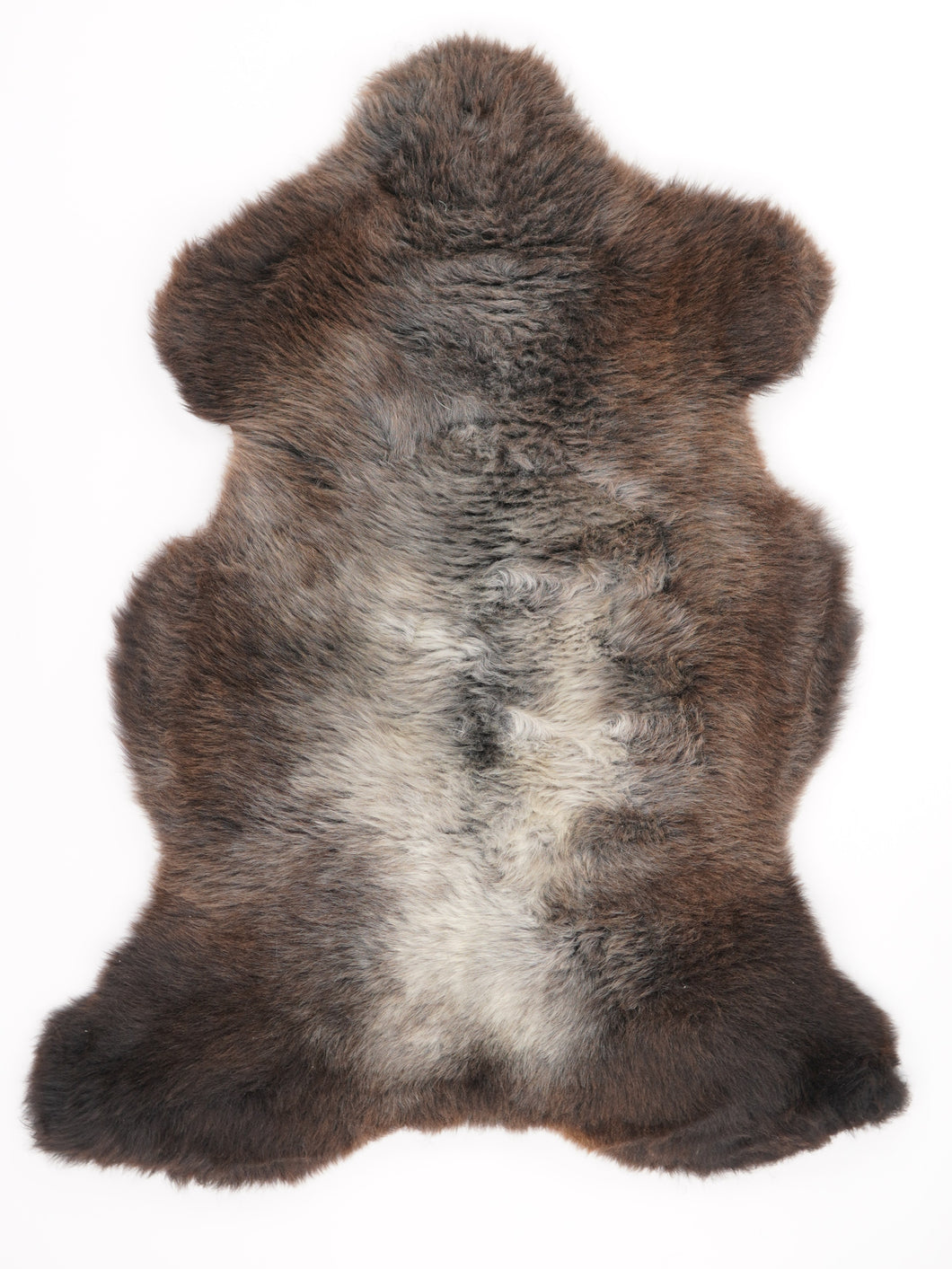 Vícebarevná ovčí kůže L