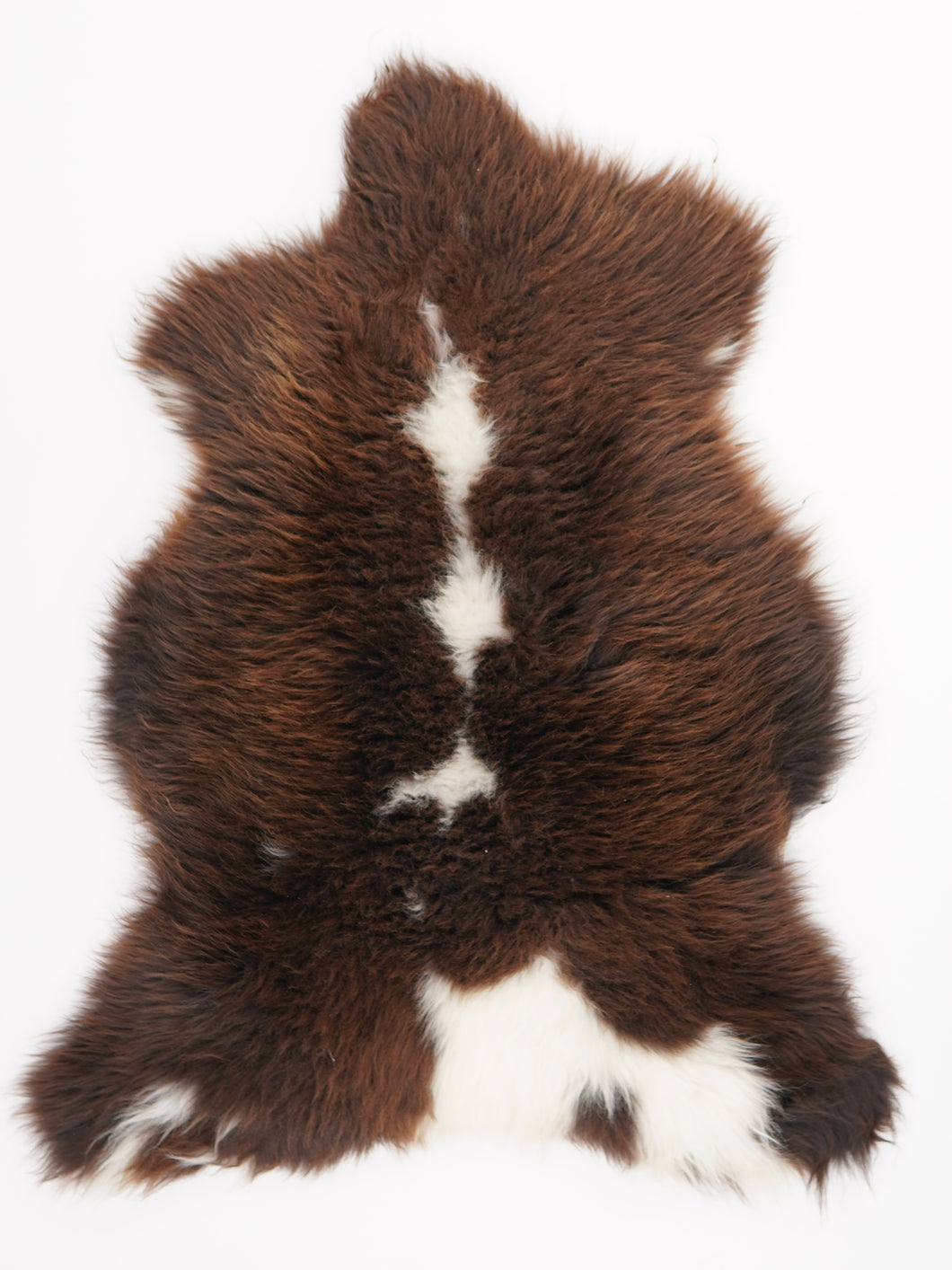 Vícebarevná ovčí kůže L