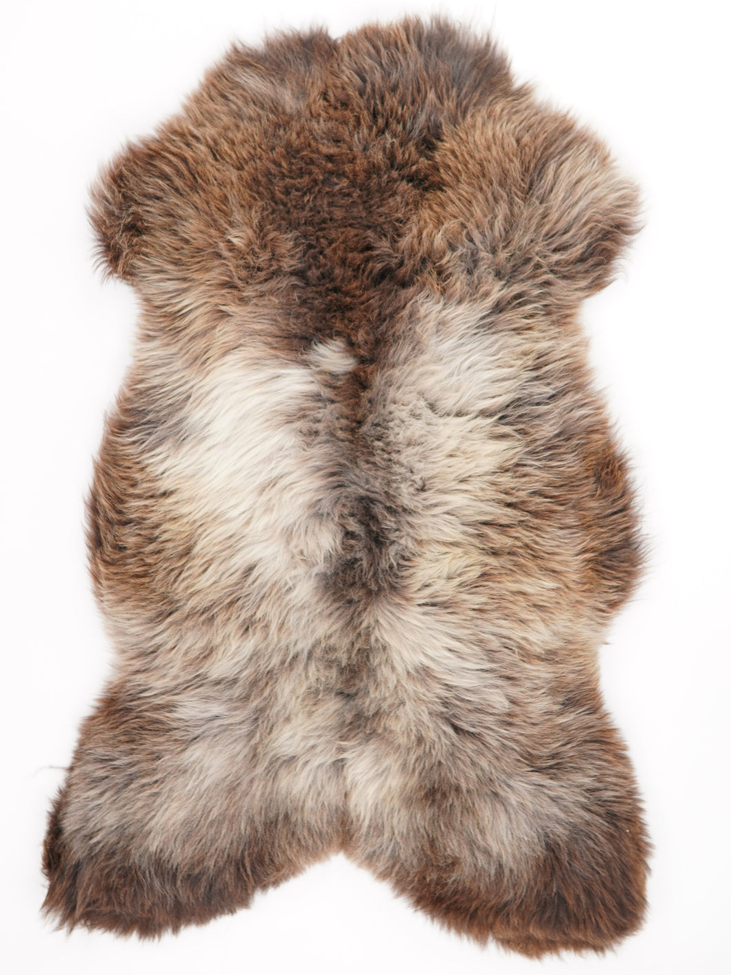 Vícebarevná ovčí kůže L