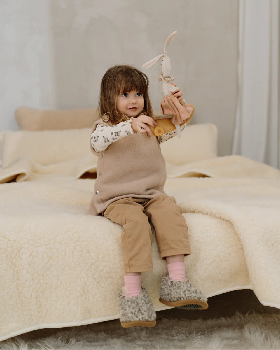 Merino Wool Blanket "Luka"  | Two-Layered