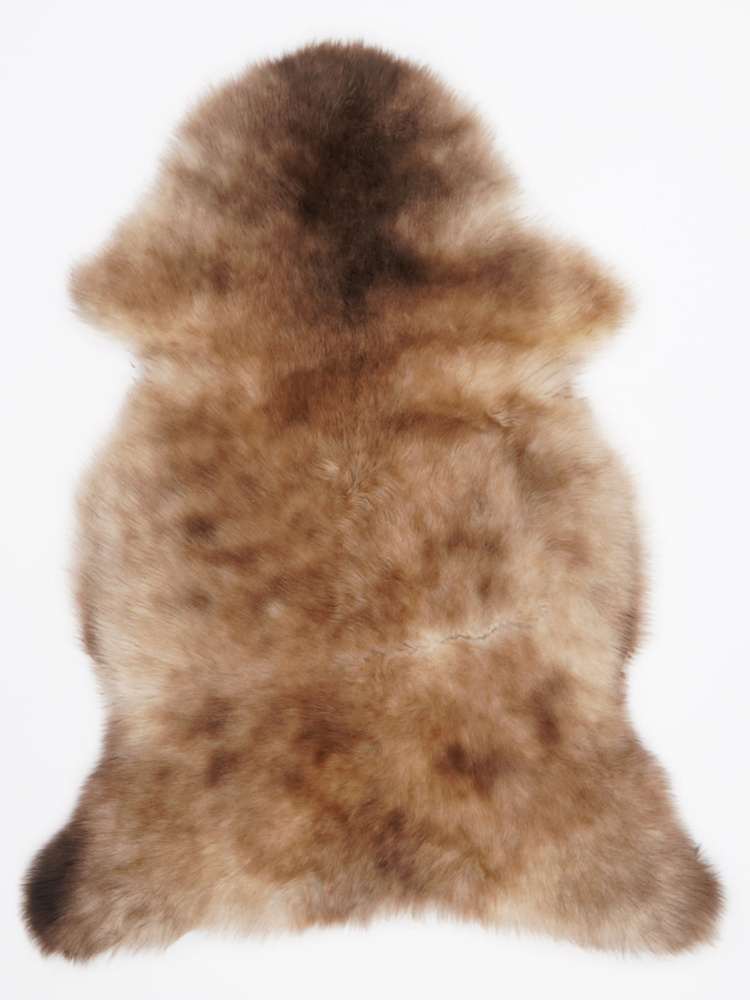 Vícebarevná ovčí kůže L