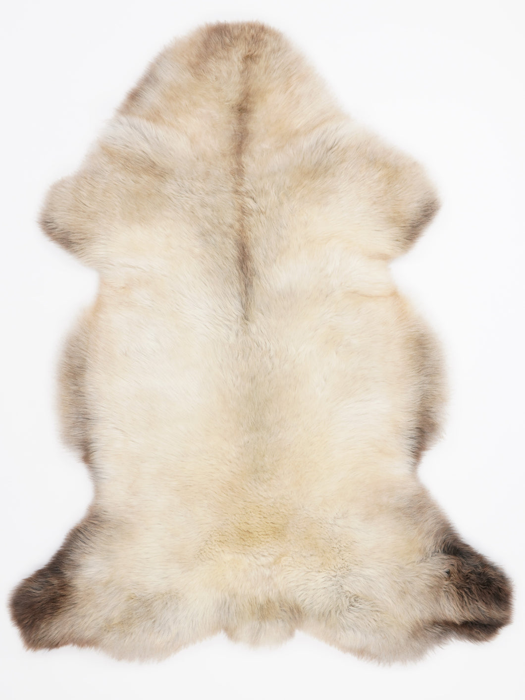 Vícebarevná ovčí kůže L