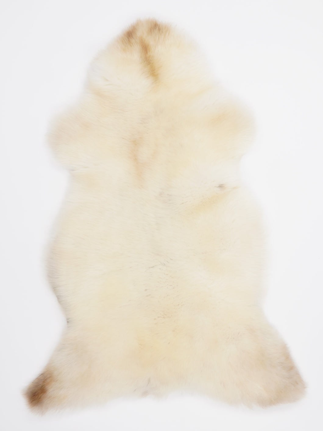 Vícebarevná ovčí kůže L