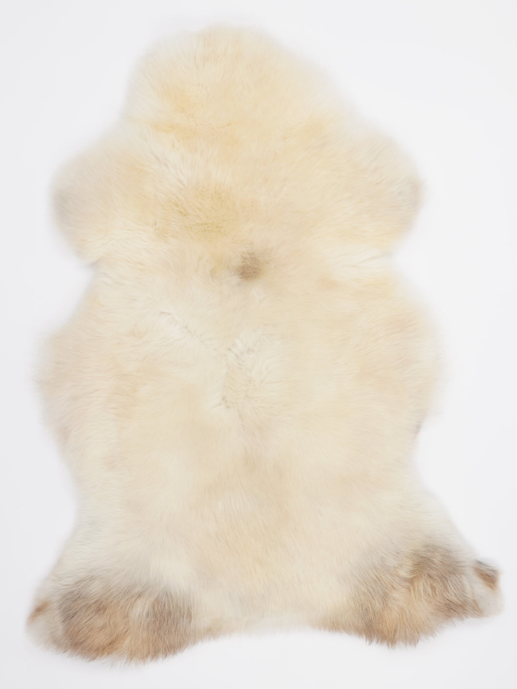 Vícebarevná ovčí kůže L