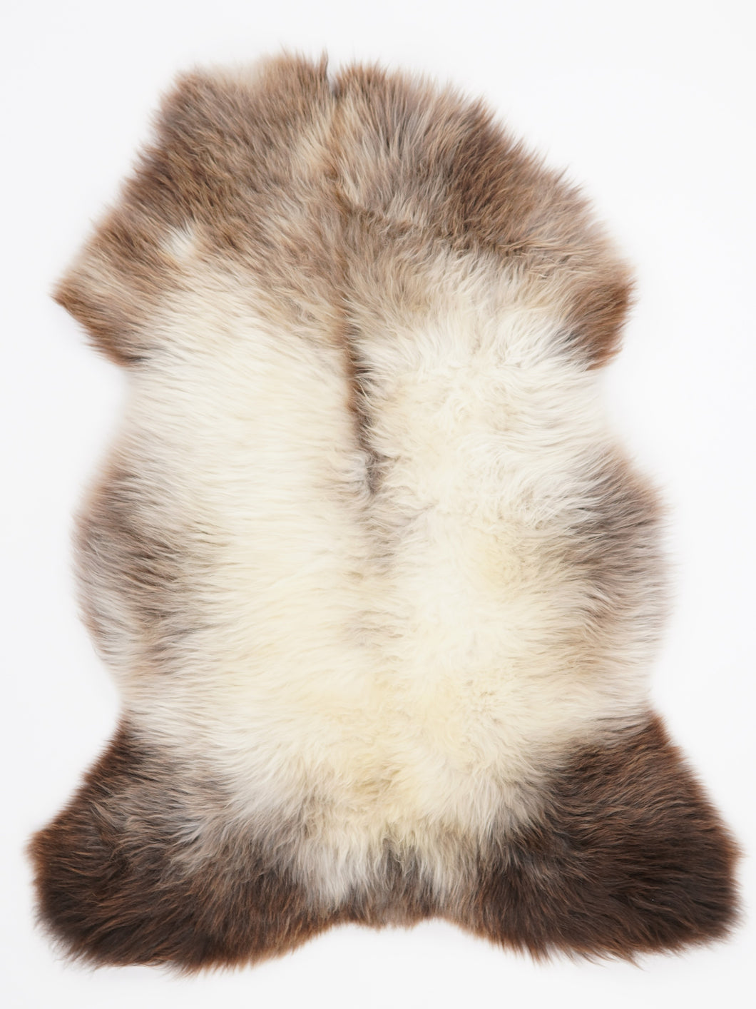 Vícebarevná ovčí kůže L