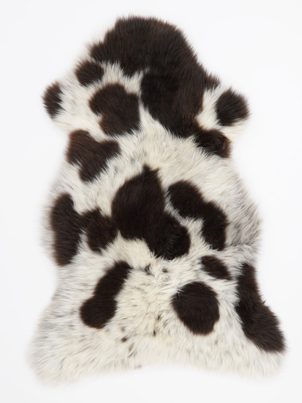 Vícebarevná ovčí kůže L