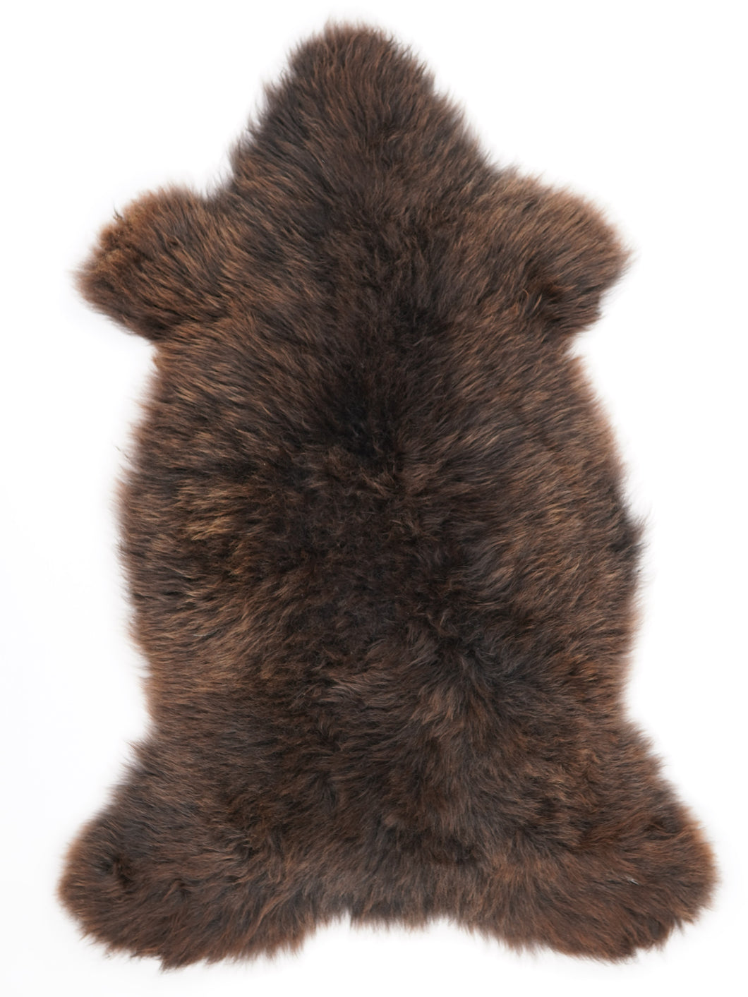 Vícebarevná ovčí kůže L